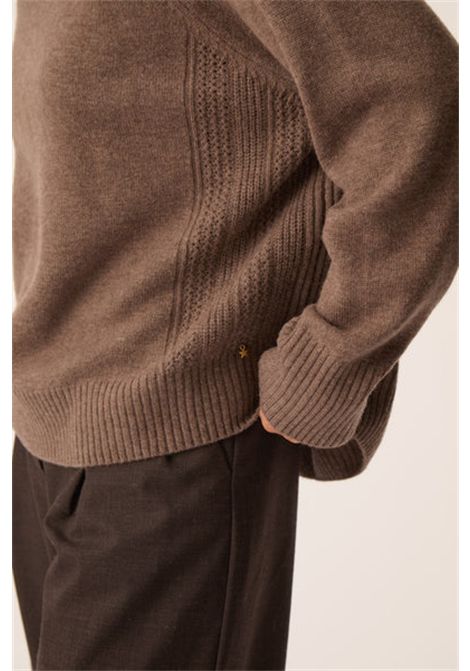 Des Petits Hauts Women's Aramis Loutre Dark Grey Extra-Fine Merino High-Neck Jumper Des Petits Hauts |  | 1H26010207187